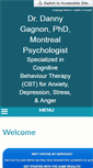 Mobile Screenshot of montrealcbtpsychologist.com